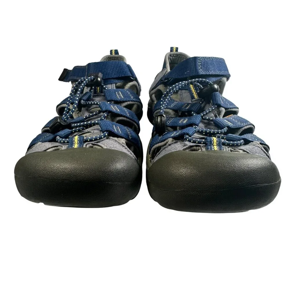 KEEN Newport Boys Blue Strappy Easy On Washable Sandal Shoes Sz 6 - Picture 5 of 11